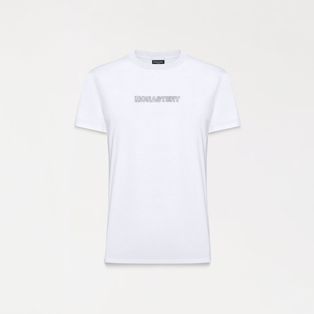 T-shirt women, color/material blanco, marca Monastery – vista 5