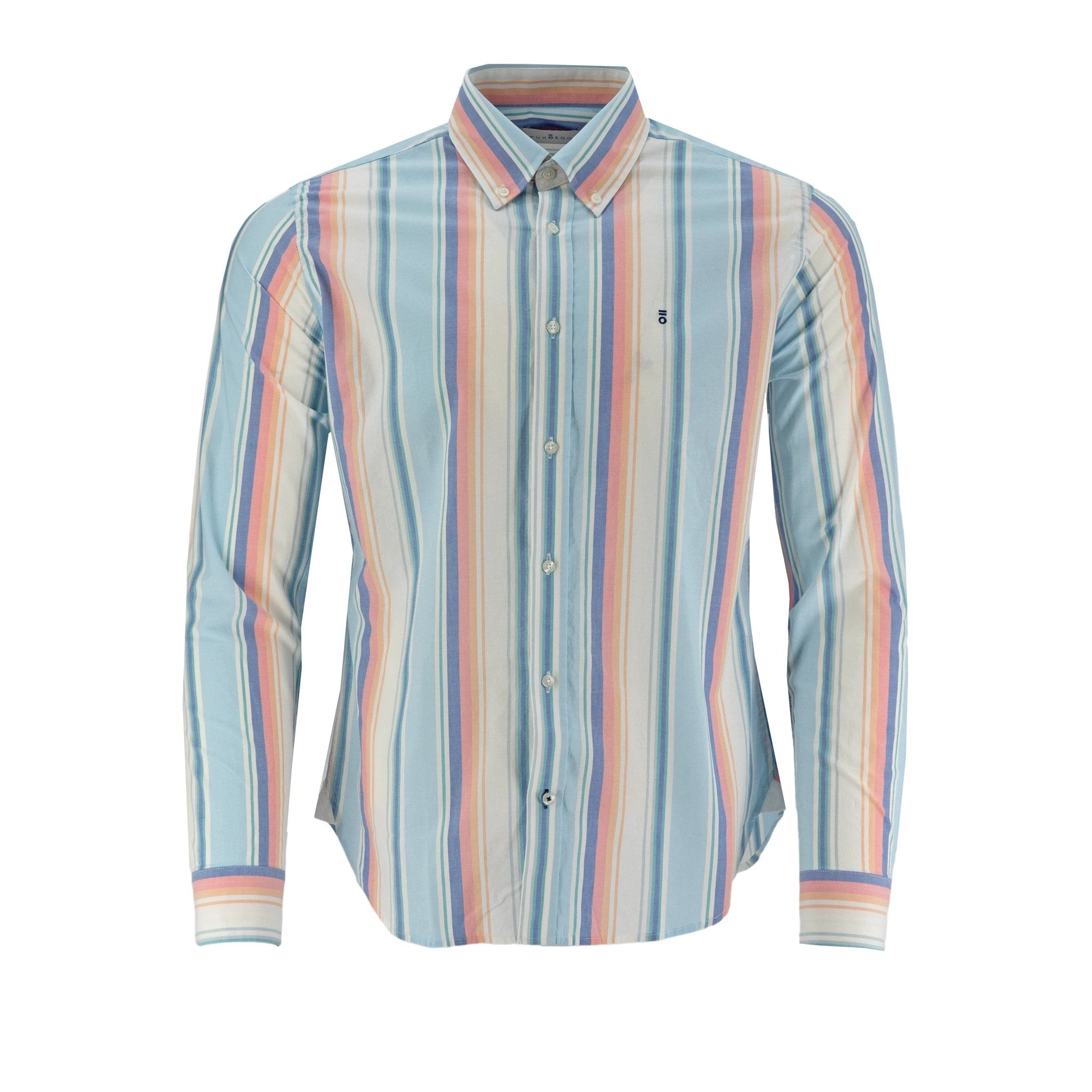 Camisa Puroego Mangas Largas Rayas Para Caballeros by Puroego