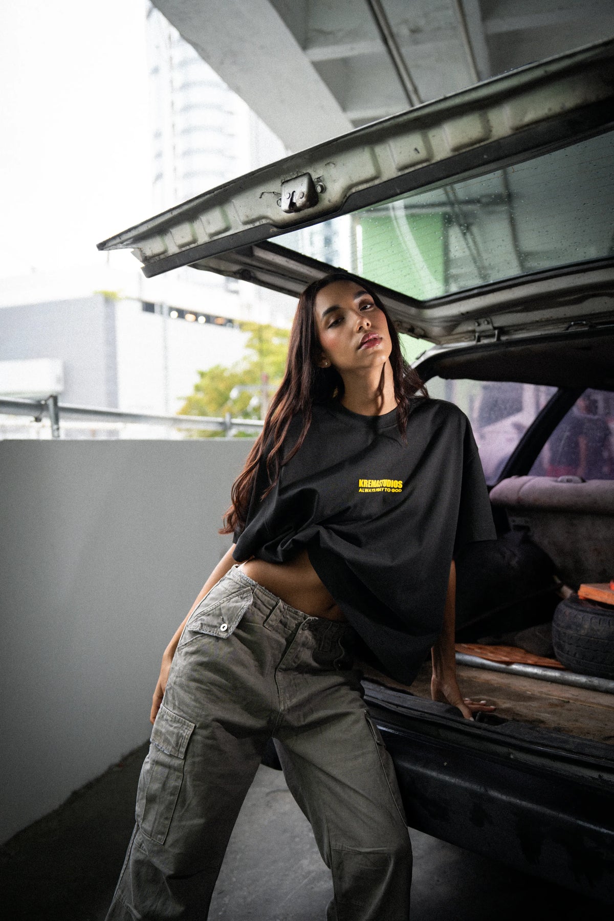 Camisas y camisetas, color/material negro, marca Krema Studios – vista 3