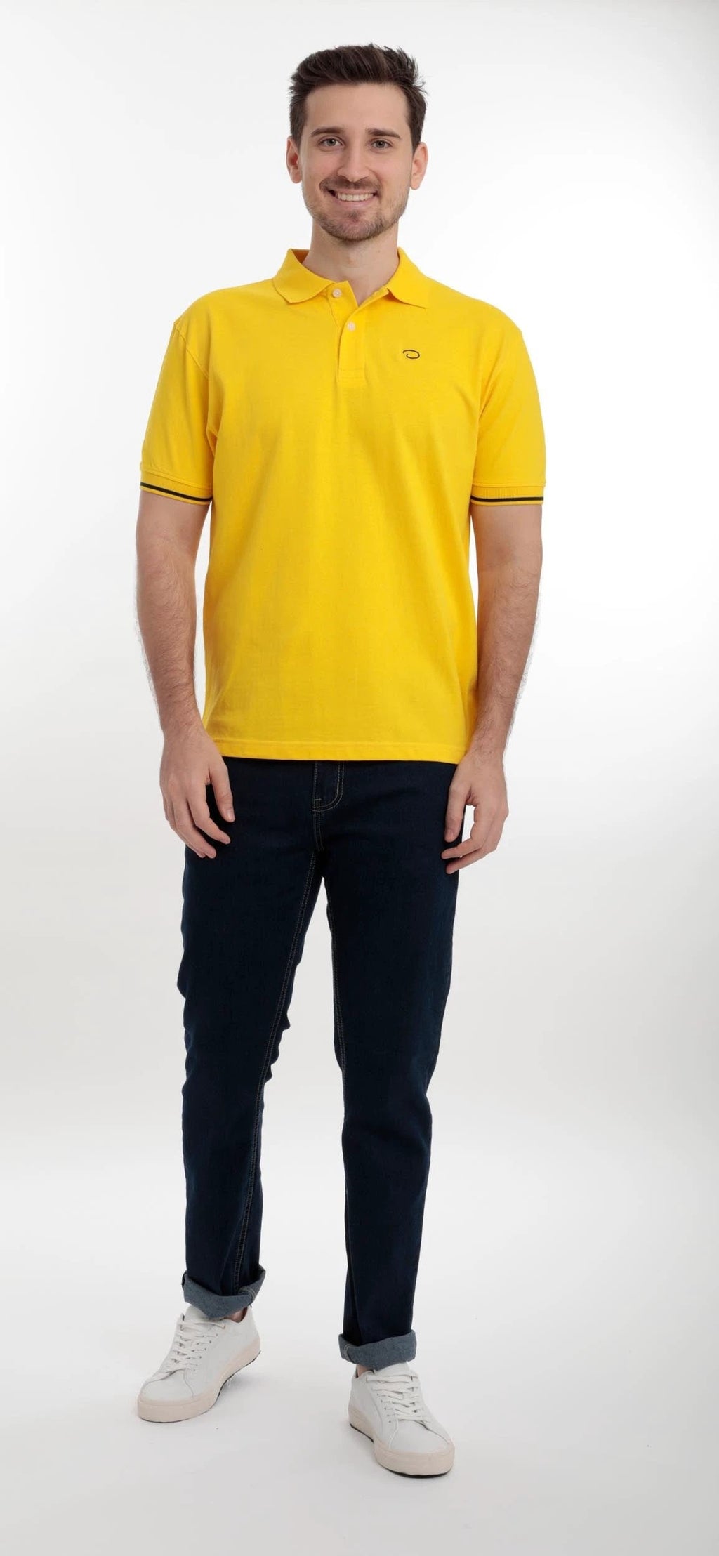 Poloshirt Oscar De La Renta Mangas Cortas Liso Para Caballeros by Oscar De La Renta