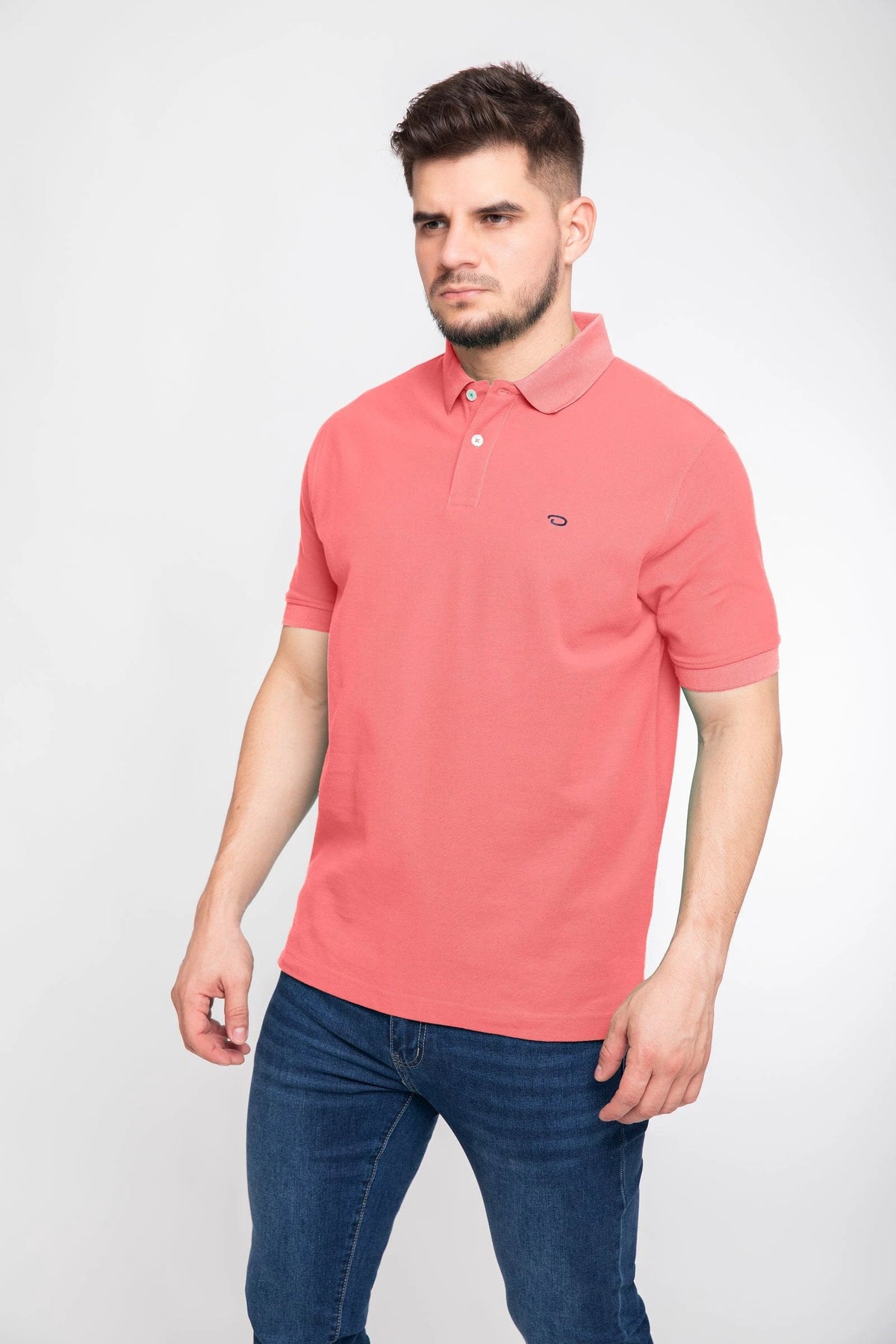 Poloshirt Oscar De La Renta Mangas Cortas Liso P/ Caballeros by Oscar De La Renta