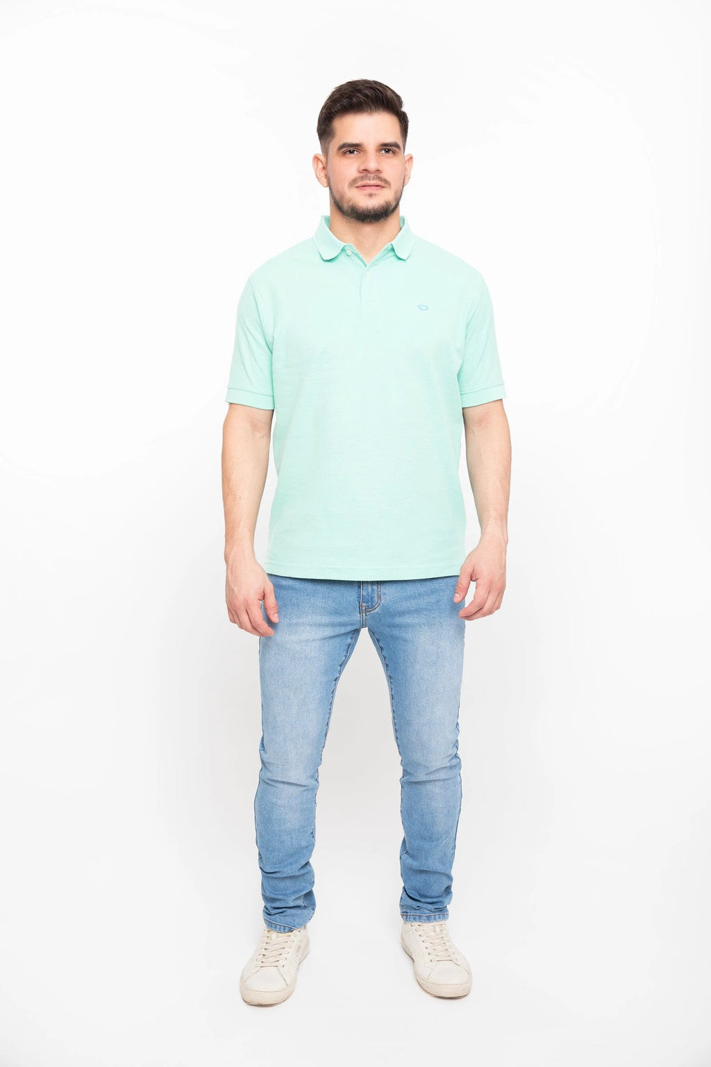 Poloshirt Oscar De La Renta Mangas Cortas Liso P/ Caballeros by Oscar De La Renta
