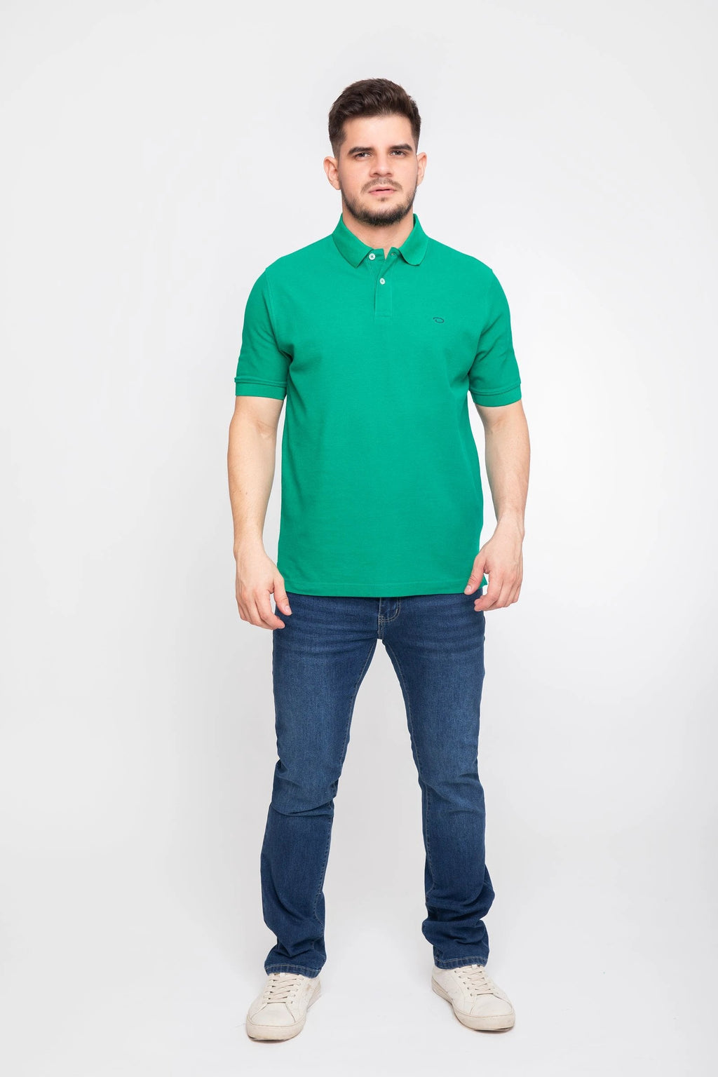 Poloshirt Oscar De La Renta Mangas Cortas Liso P/ Caballeros by Oscar De La Renta