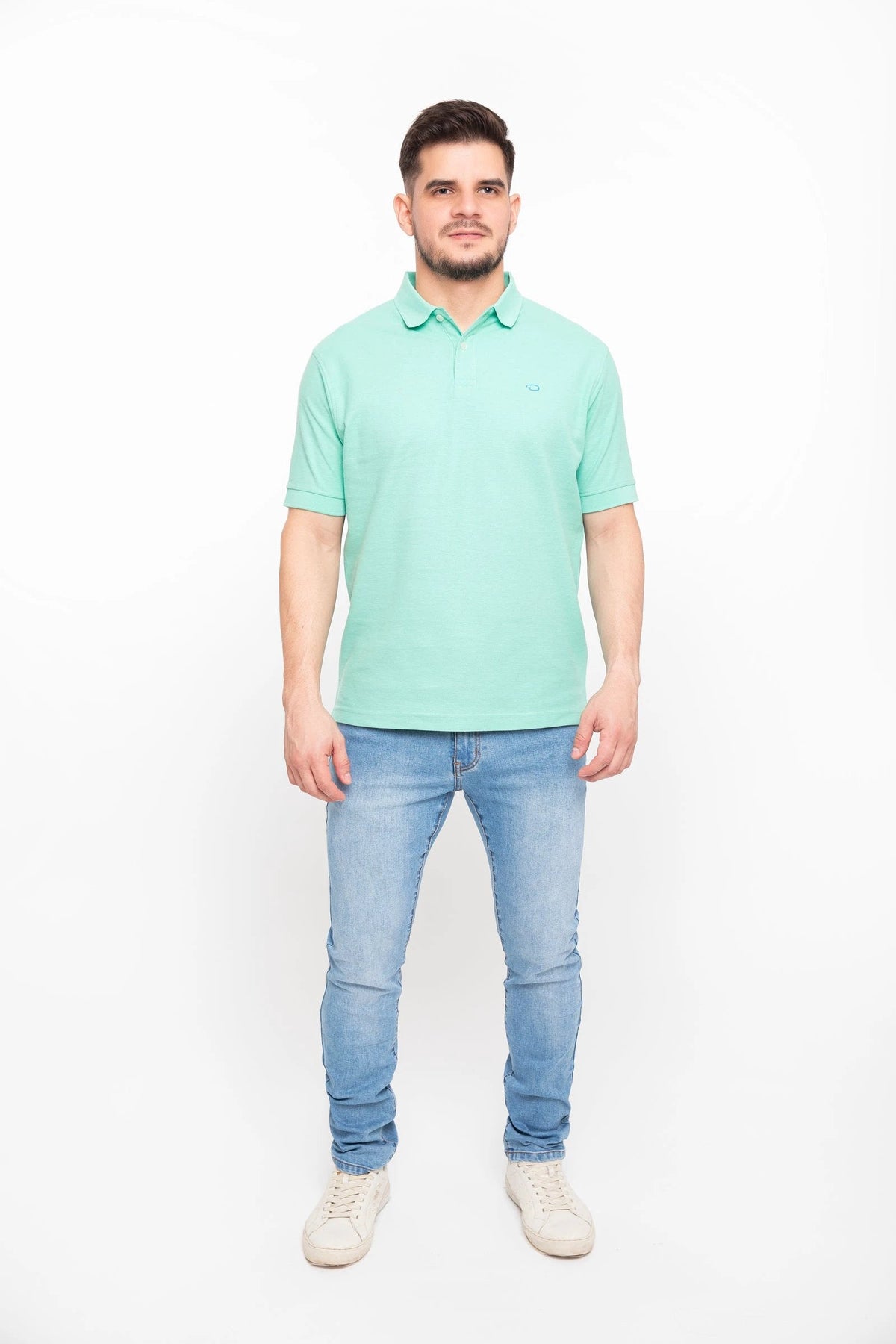 Poloshirt Oscar De La Renta Mangas Cortas Liso P/ Caballeros by Oscar De La Renta