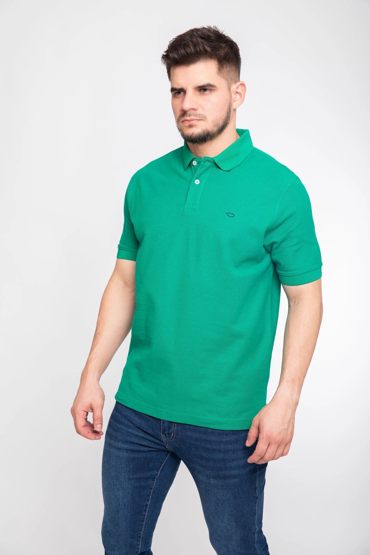 Poloshirt Oscar De La Renta Mangas Cortas Liso P/ Caballeros by Oscar De La Renta