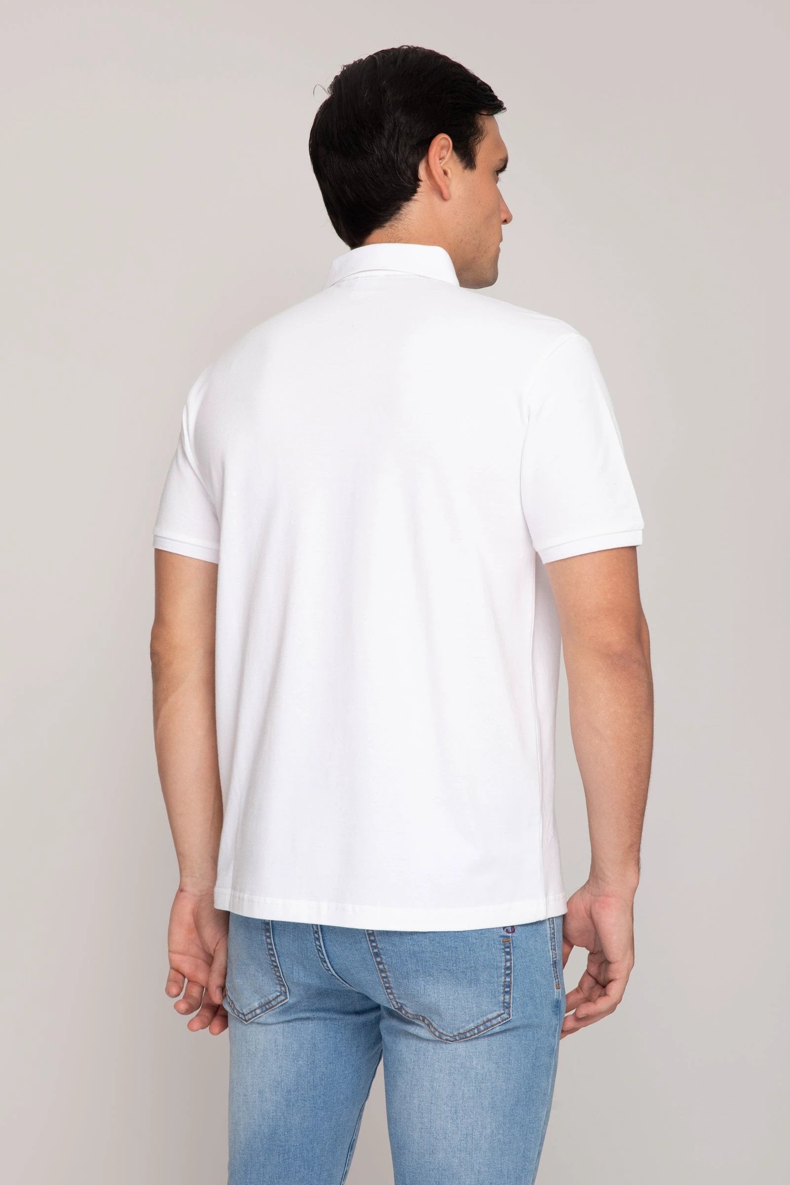 Poloshirt Oscar De La Renta Mangas Cortas Liso P/ Caballeros by Oscar De La Renta