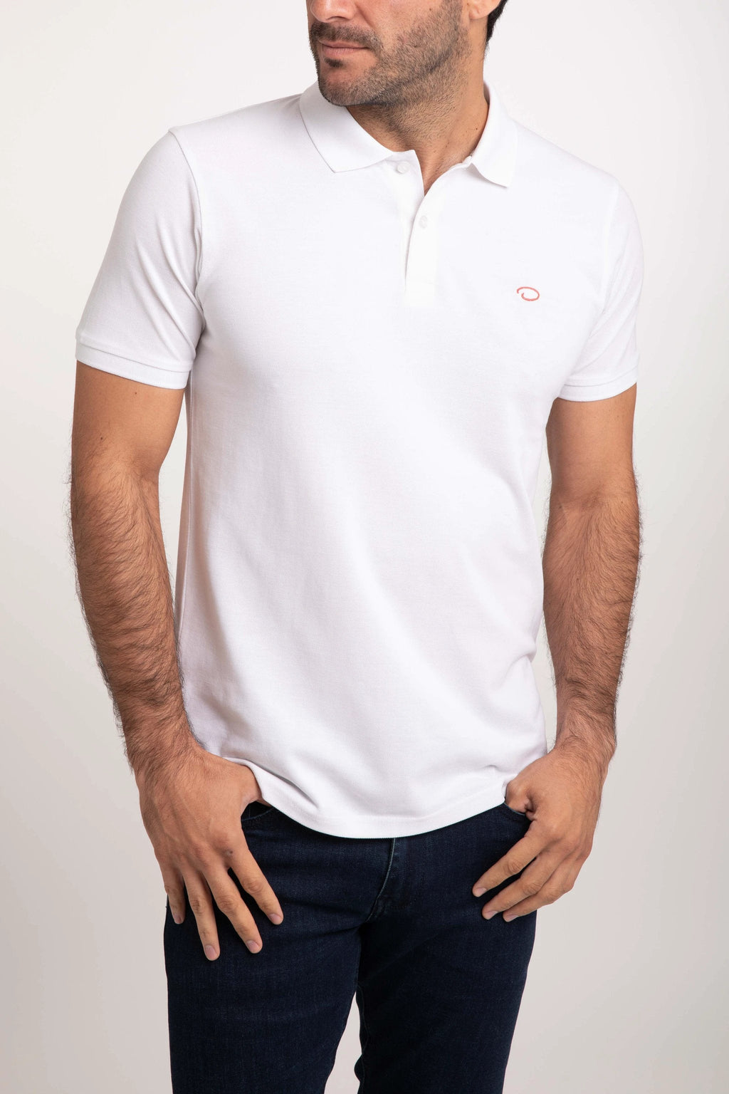 Poloshirt Oscar De La Renta Mangas Cortas Liso Para Caballeros by Oscar De La Renta