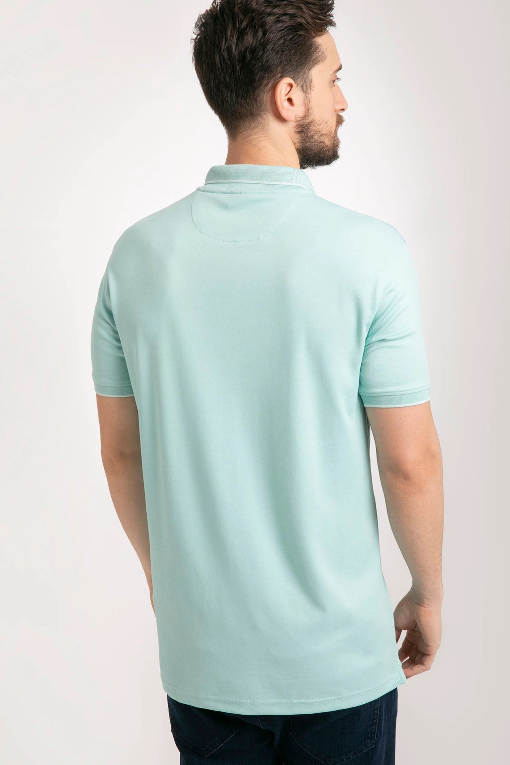 Poloshirt Oscar De La Renta Mangas Cortas Liso Para Caballeros by Oscar De La Renta