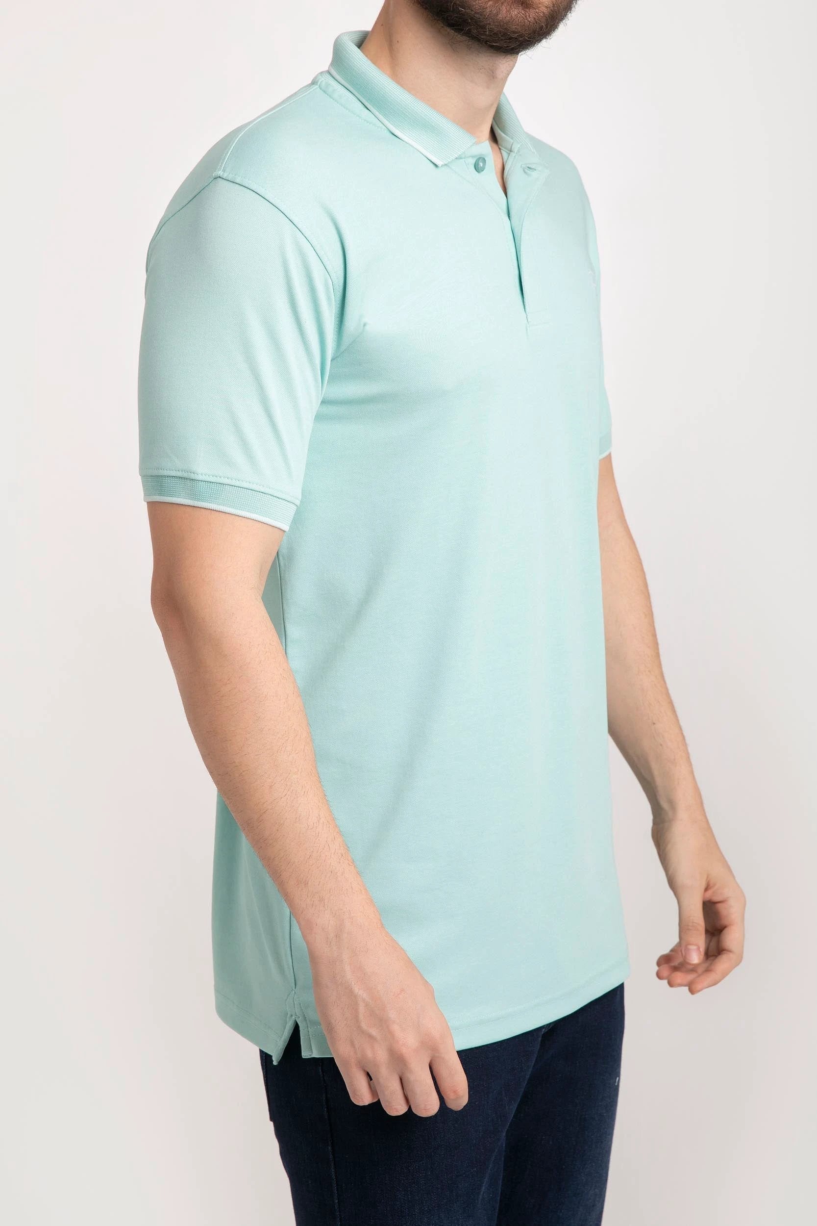 Poloshirt Oscar De La Renta Mangas Cortas Liso Para Caballeros by Oscar De La Renta