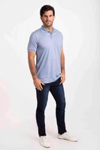 Poloshirt Oscar De La Renta Mangas Cortas Liso Para Caballeros by Oscar De La Renta