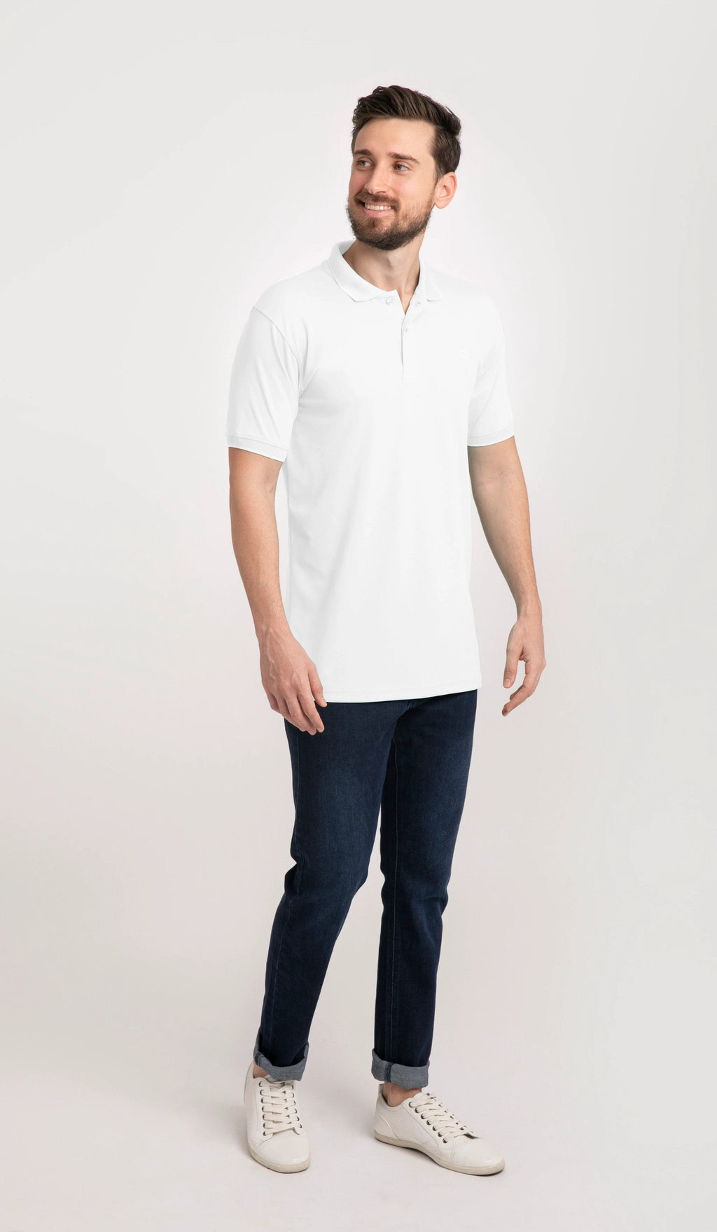 Poloshirt Oscar De La Renta Mangas Cortas Liso Para Caballeros by Oscar De La Renta