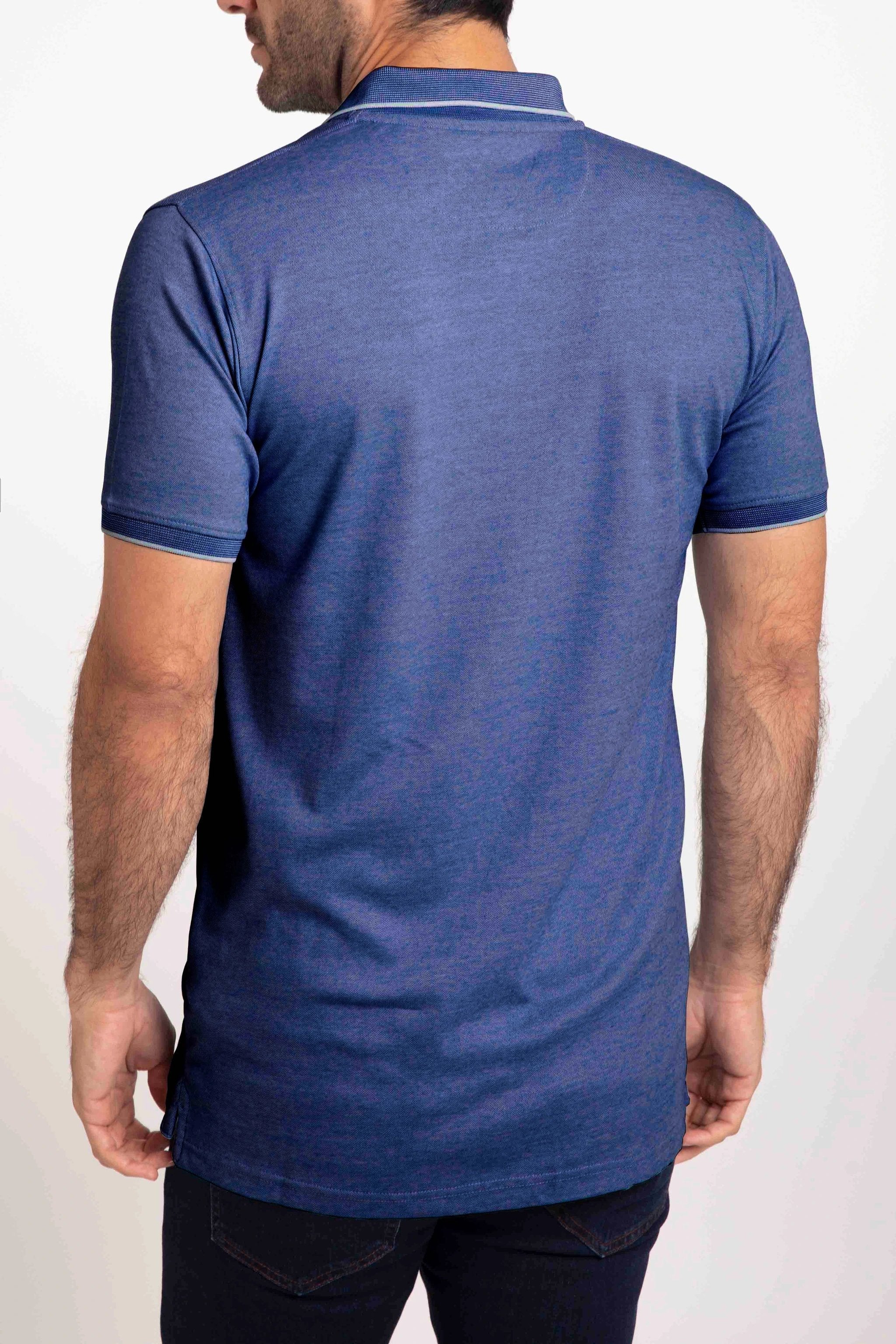Poloshirt Oscar De La Renta Mangas Cortas Liso Para Caballeros by Oscar De La Renta