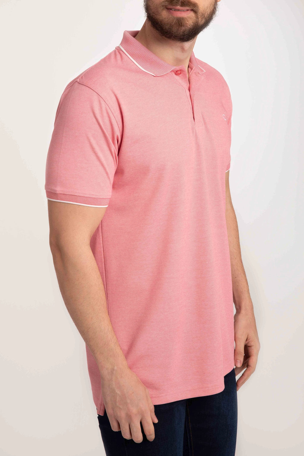 Poloshirt Oscar De La Renta Mangas Cortas Liso Para Caballeros by Oscar De La Renta