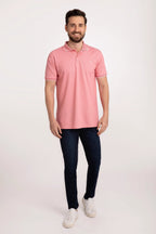 Poloshirt Oscar De La Renta Mangas Cortas Liso Para Caballeros by Oscar De La Renta