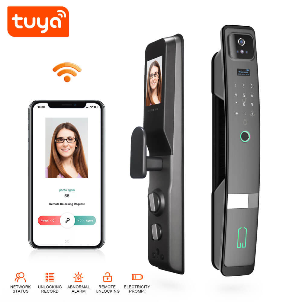 Cerradura Inteligente WIFI Cámara / Reconocimiento Facial PST-H20-P