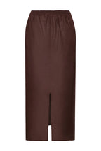 Falda arabela coffee