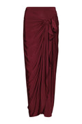 Falda brissa vinotinto
