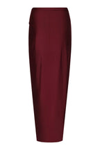Falda brissa vinotinto
