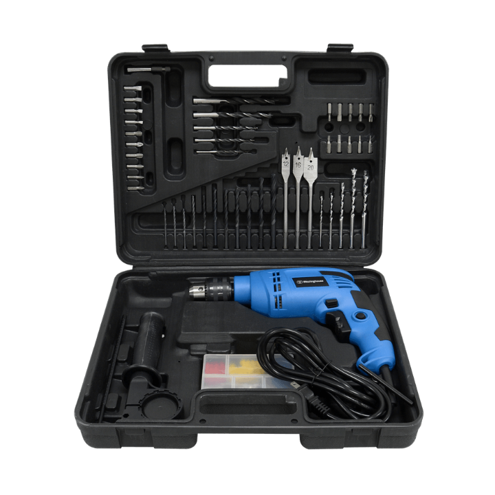 SET TALADRO 1/2" / 550W + ACCESORIOS 106 PCS