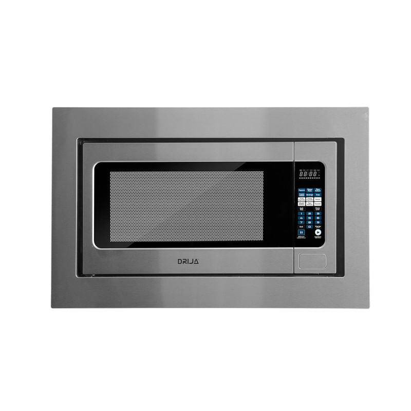 Horno Microondas Empotrable DRIJA Inverter Acero Inoxidable Negro PALERMO 62L