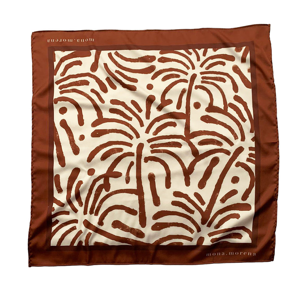 Pañoleta 70x70 Palmas Light