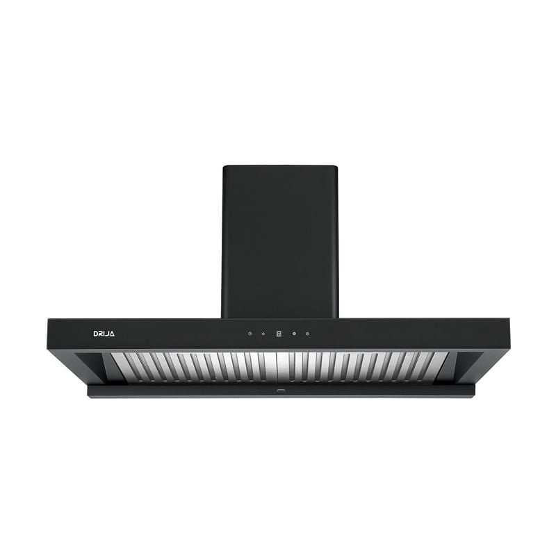Extractor de Grasa DRIJA LED Acero Inoxidable Negro PIRAMIDE 90 BLACK