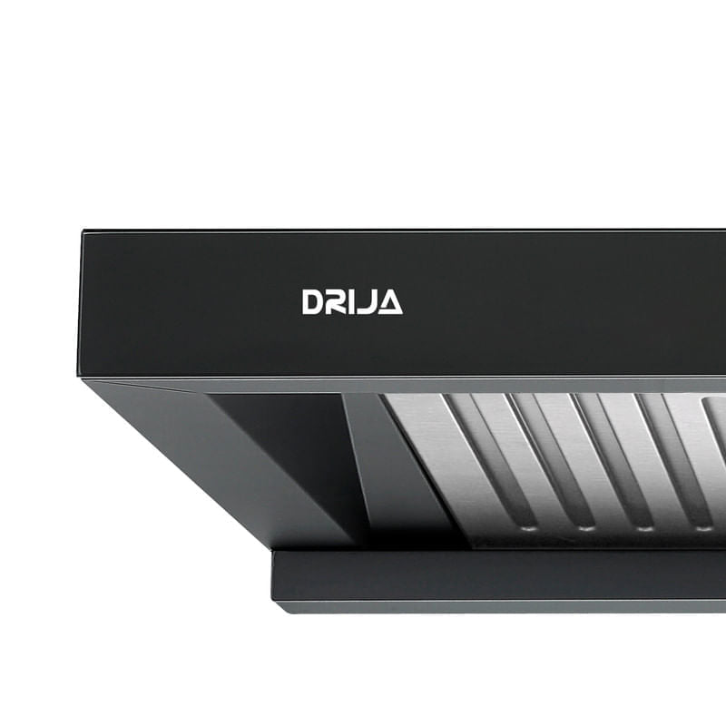 Extractor de Grasa DRIJA LED Acero Inoxidable Negro PIRAMIDE 90 BLACK