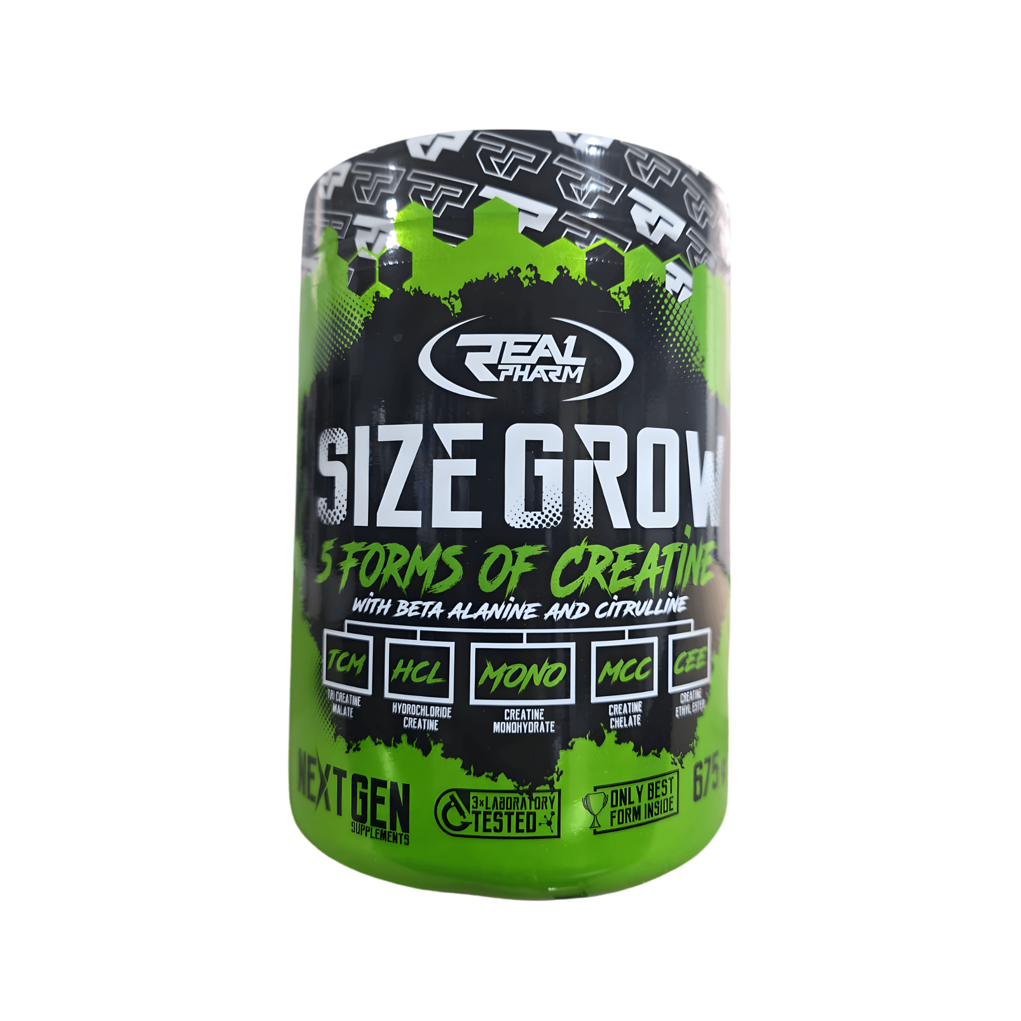 CREATINA SIZE GROW 5 TIPOS DE CREATINA DIFERENTES