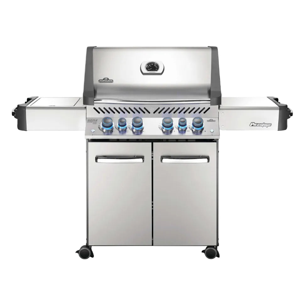 BAR BQ  PRESTIGE 5 HORN ACERO INOX LPG NAPOLEON