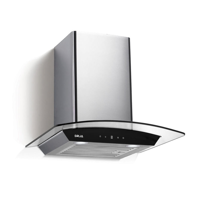 Extractor de Grasa DRIJA LED Vidrio Templado Acero Inoxidable PRISMA TOUCH 60
