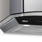 Extractor de Grasa DRIJA LED Vidrio Templado Acero Inoxidable PRISMA TOUCH 60