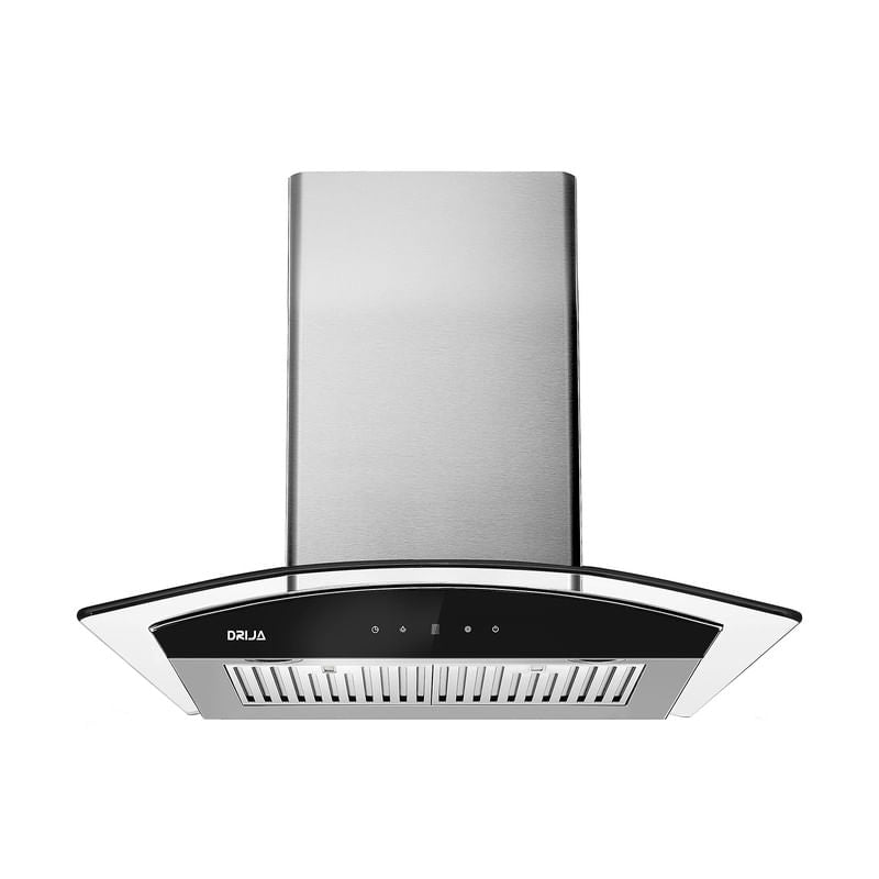 Extractor de Grasa DRIJA LED Vidrio Templado Acero Inoxidable PRISMA TOUCH 76
