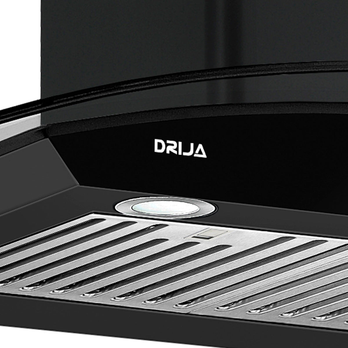 Extractor DRIJA PRISMA ISLA TOUCH 90 BLACK