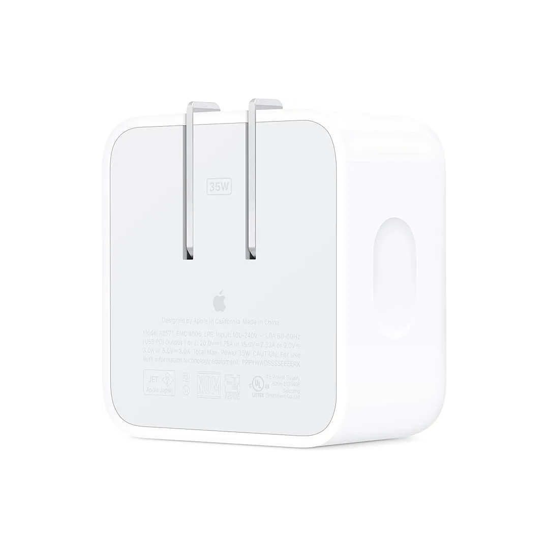 Apple 35W Dual USB-C Port Power Adapter