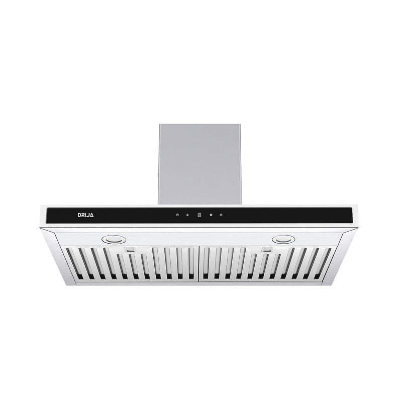 Extractor de Grasa DRIJA LED Acero Inoxidable QUADRATO 76 ACERO