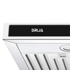 Extractor de Grasa DRIJA LED Acero Inoxidable QUADRATO 76 ACERO