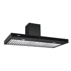 Extractor de Grasa DRIJA LED Acero Inoxidable Negro QUADRATO 90 BLACK