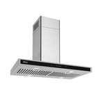 Extractor de Grasa DRIJA LED Acero Inoxidable QUADRATO ISLA 76 ACERO