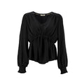 Blusa Umgee Mangas Largas Lisa para Damas