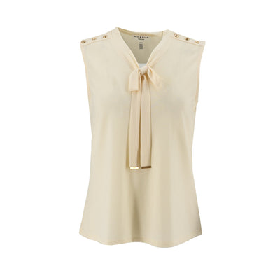 Blusa Rio + Rain sin Mangas Lisa para Damas