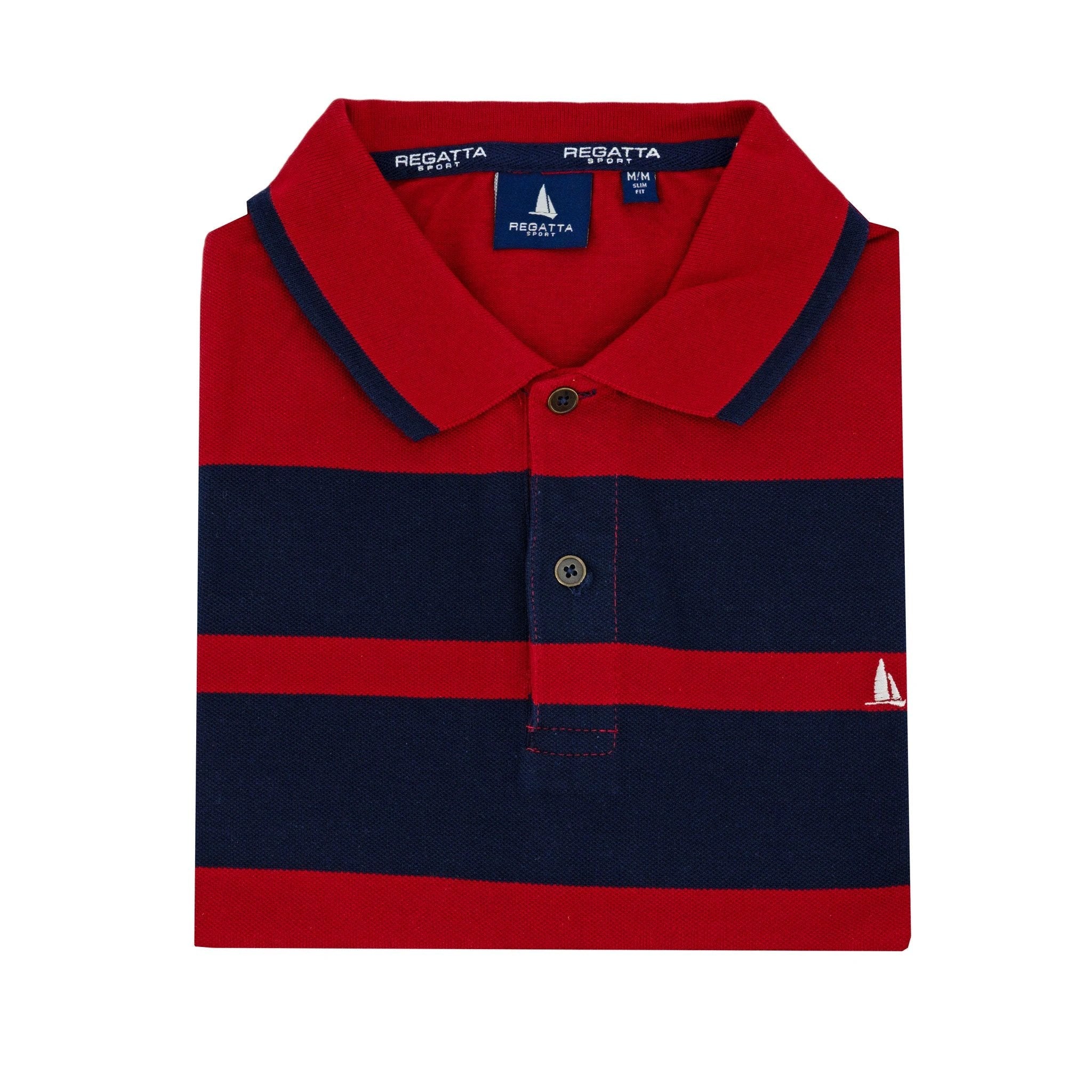 Poloshirt Regatta Mangas Cortas Rayas P/ Caballeros by Regatta