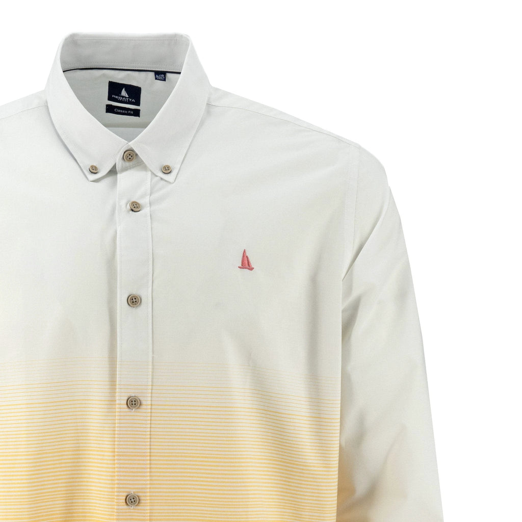 Camisa Regatta Mangas Largas Rayas Para Caballeros by Regatta
