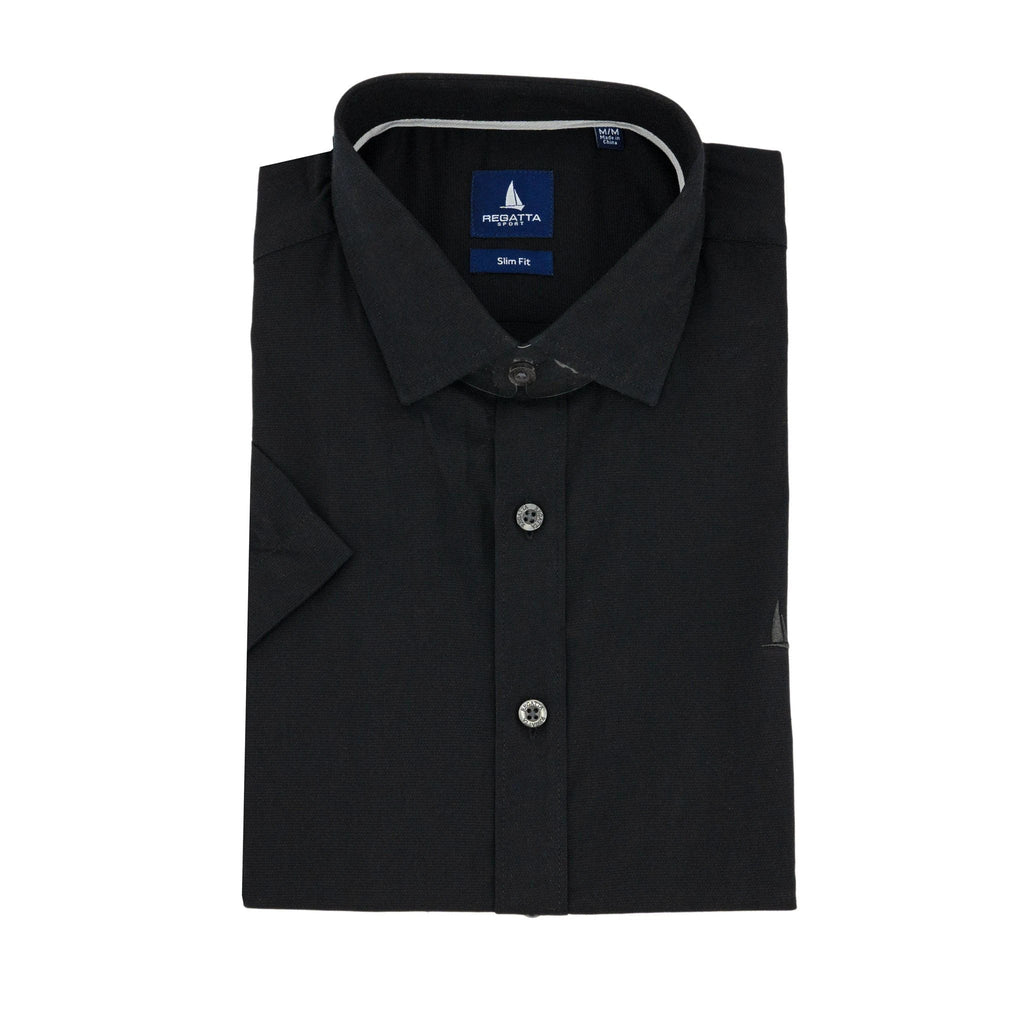 Camisa Regatta Mangas Cortas Lisa P/ Caballeros by Regatta
