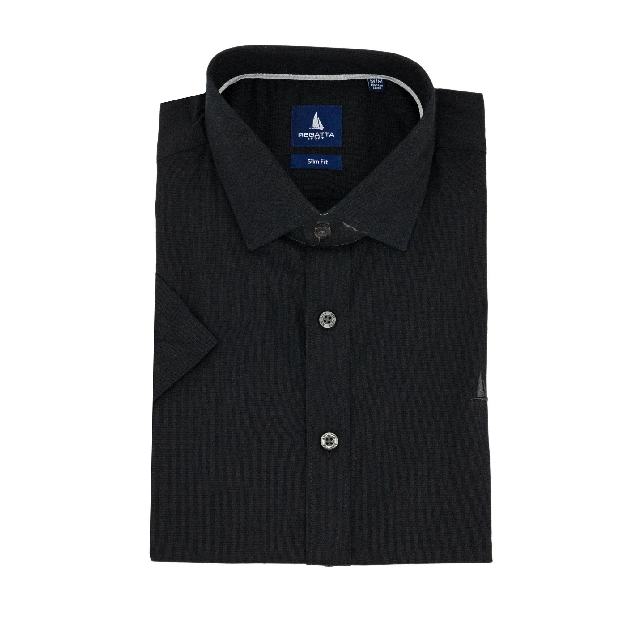 Camisa Regatta Mangas Cortas Lisa P/ Caballeros by Regatta
