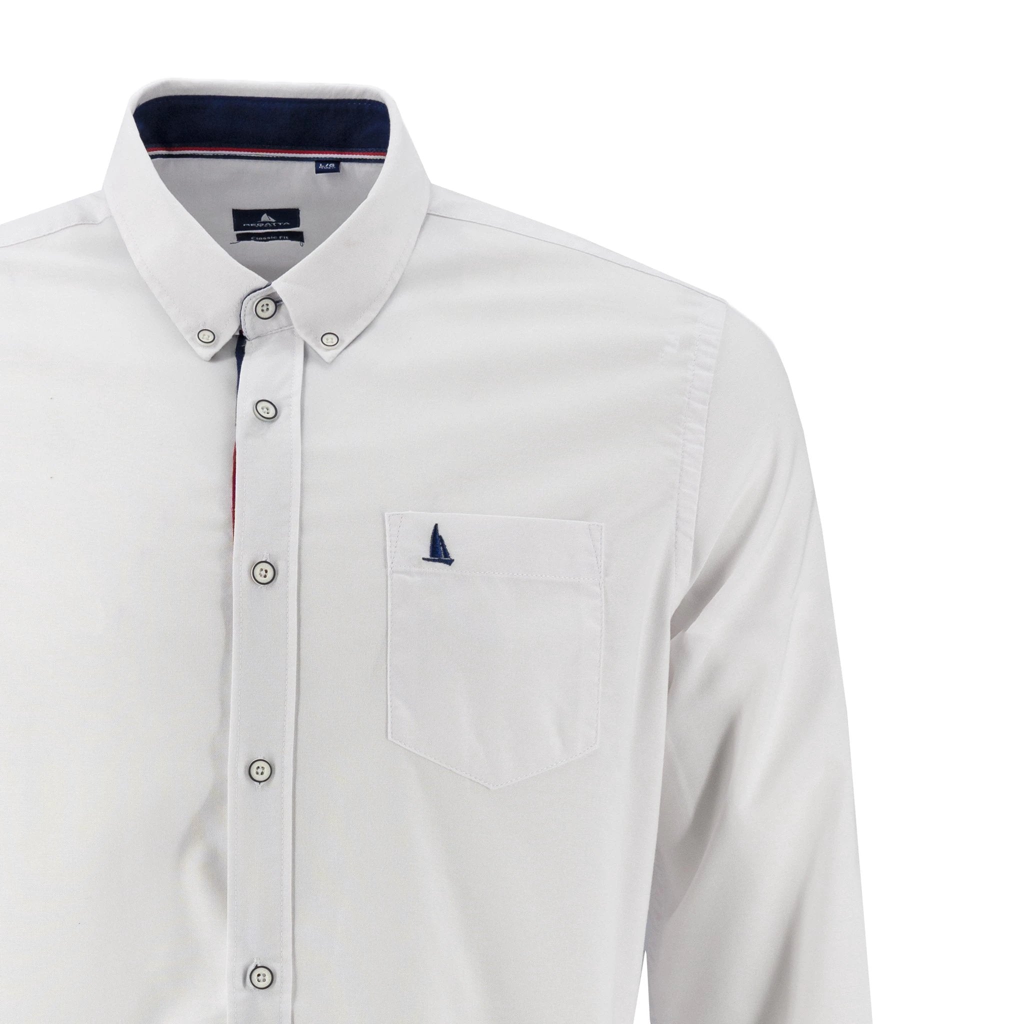Camisa Regatta Mangas Largas Lisa P/ Caballeros by Regatta
