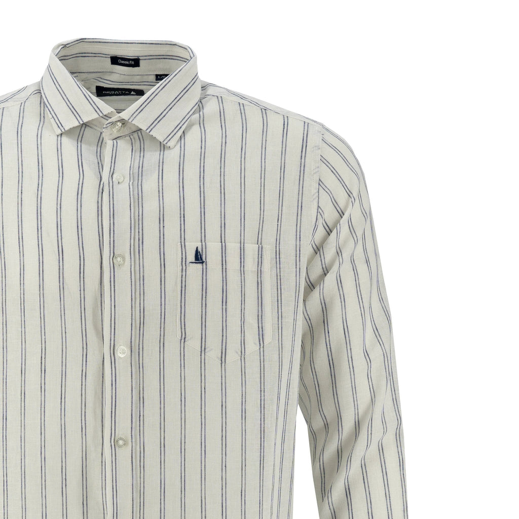 Camisa Regatta Mangas Largas Rayas Para Caballeros by Regatta