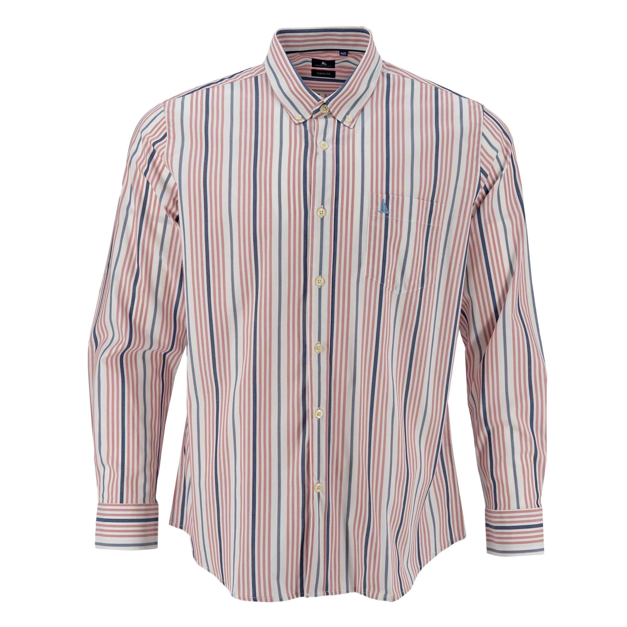 Camisa Regatta Mangas Largas Rayas Para Caballeros by Regatta