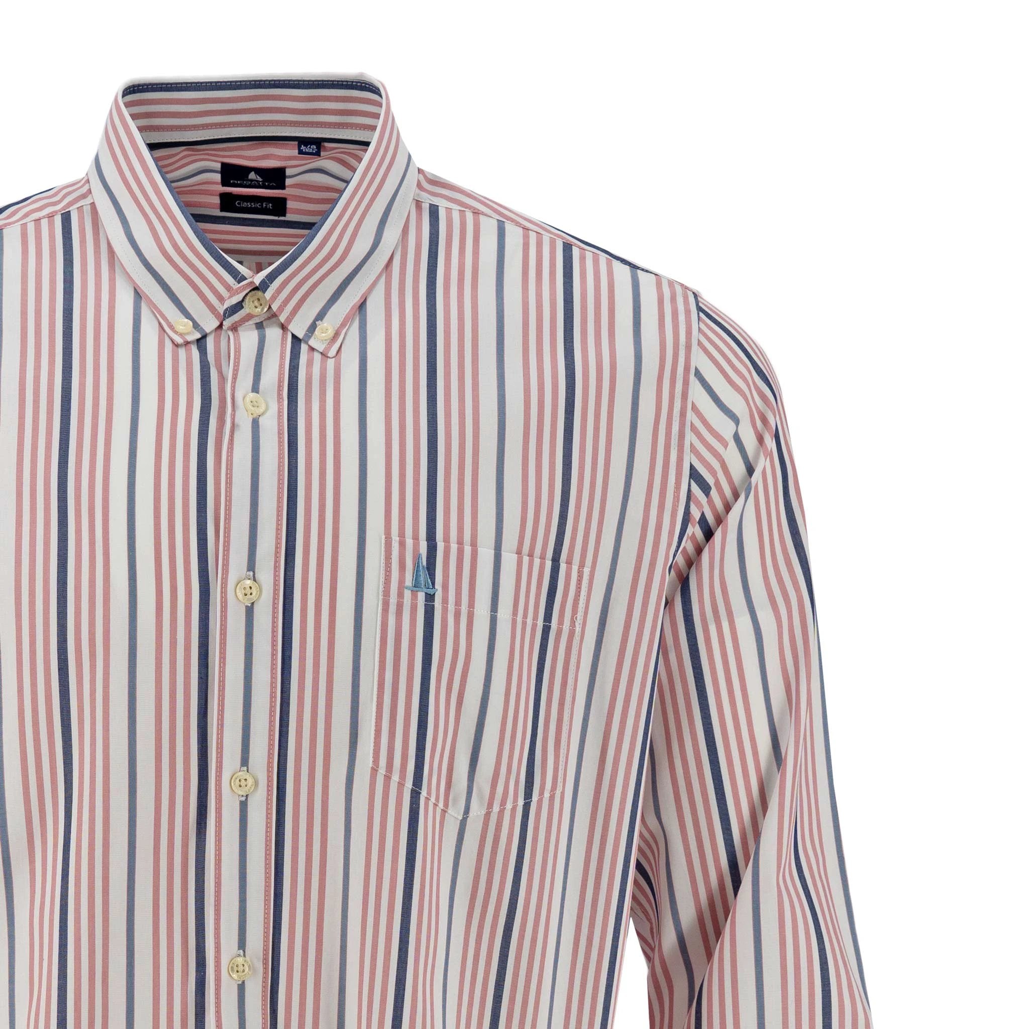 Camisa Regatta Mangas Largas Rayas Para Caballeros by Regatta