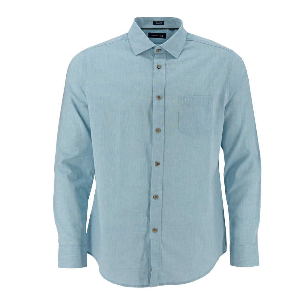 Camisa Regatta Mangas Largas Lisa Para Caballeros by Regatta