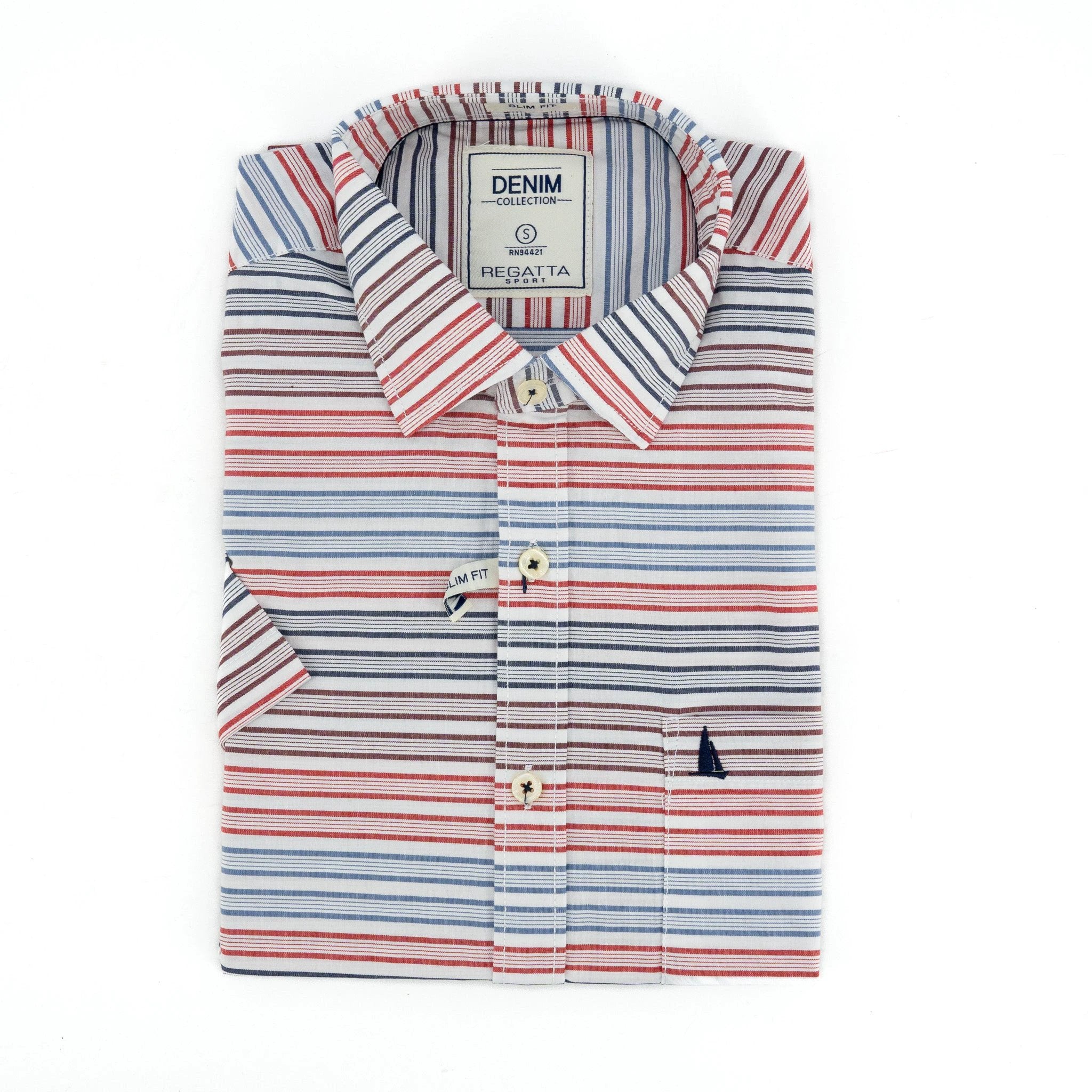 Camisa Regatta Mangas Cortas Rayas P/ Caballeros by Regatta
